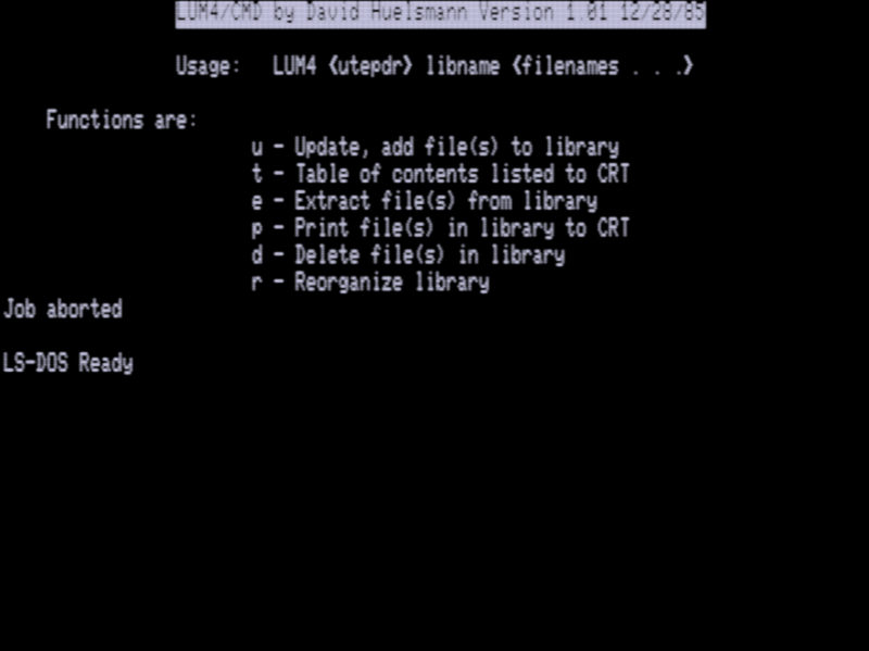 Screen shot